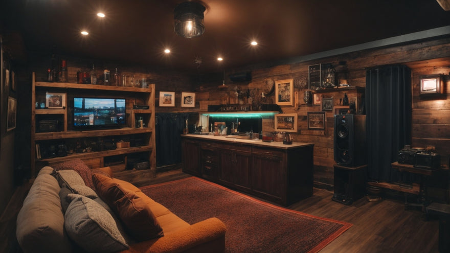 Man Cave Ideas on a Budget