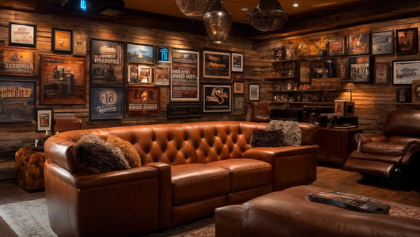 Retro Man Cave Wall Decor Ideas for Nostalgic Vibes - Man Cave Boutique