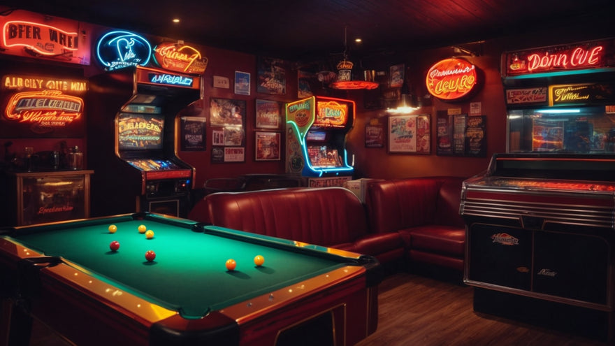 Design a Retro Man Cave Arcade: A Step-by-Step Guide