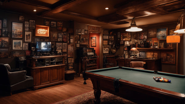 15 Really Cool Man Cave Wall Decor Ideas - Man Cave Boutique