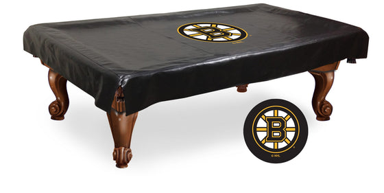 Boston Bruins NHL Logo Billiard Table Cover - Man Cave Boutique