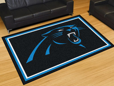 Rug 5x8 Carolina Panthers NFL