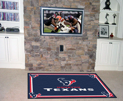 Rug 4x6 Houston Texans NFL - Man Cave Boutique