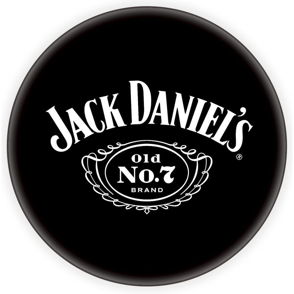 Jack Daniel's® Bar Stool with Backrest - Man Cave Boutique