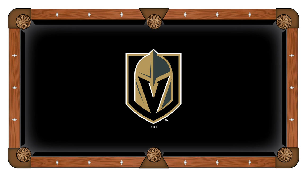 Vegas Golden Knights NHL Logo 8' Pool Table - Man Cave Boutique