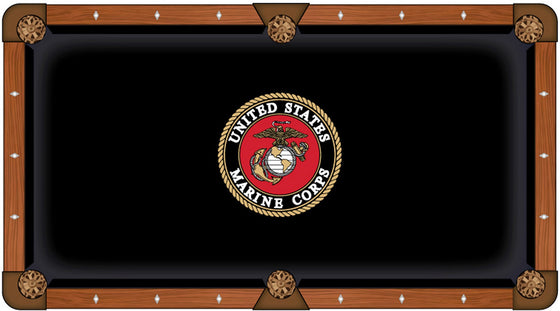 US Marine Corps Pool Table Cloth - Man Cave Boutique