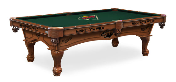 Minnesota Wild NHL 8' Pool Table - Man Cave Boutique