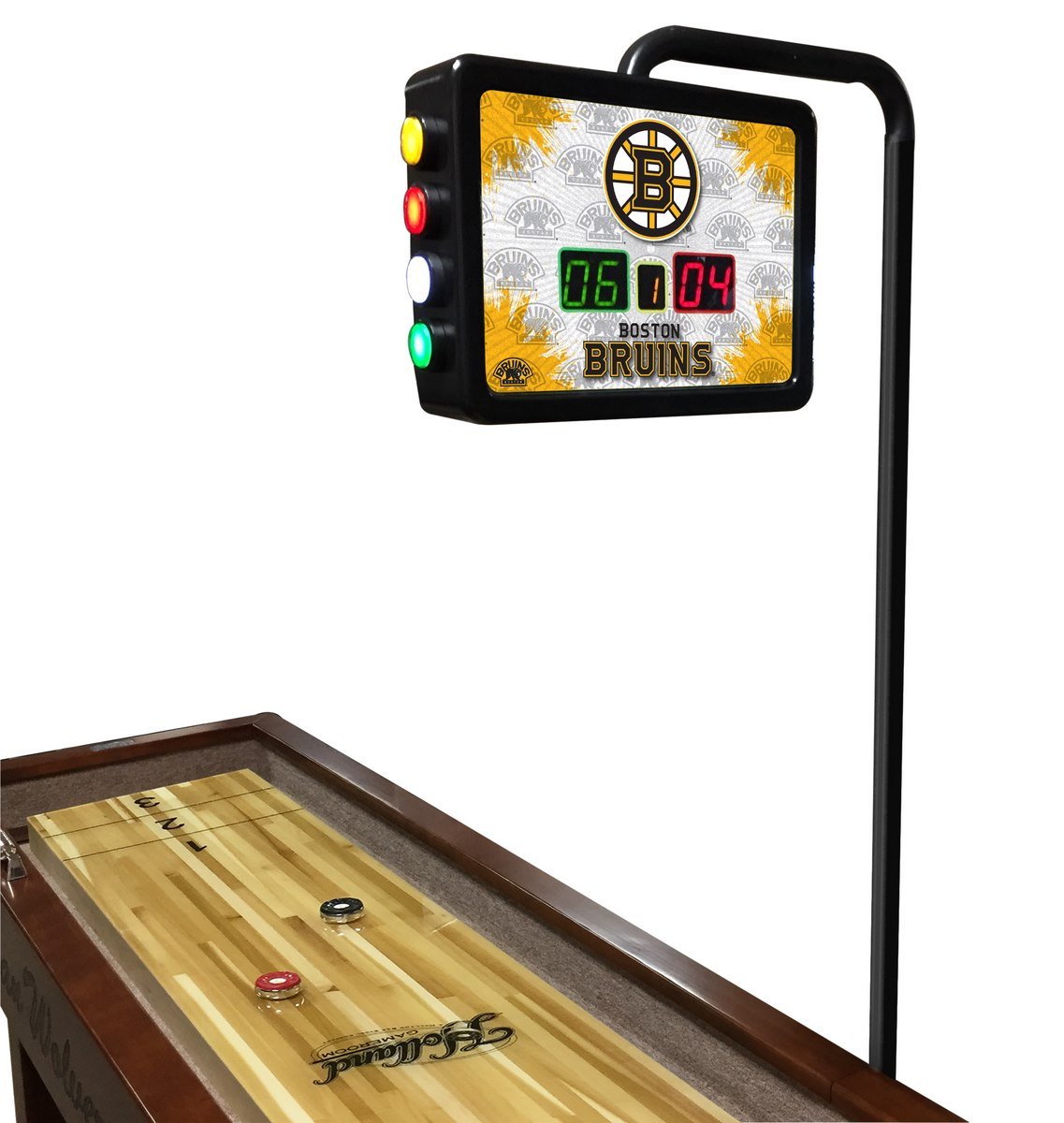 Boston Bruins NHL Electronic Shuffleboard Scoring Unit - Man Cave Boutique