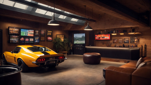 Man Cave Garage Ideas