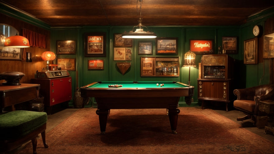 How to Create a Vintage Style Man Cave Design
