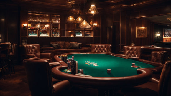 Create the Ultimate Man Cave Poker Room