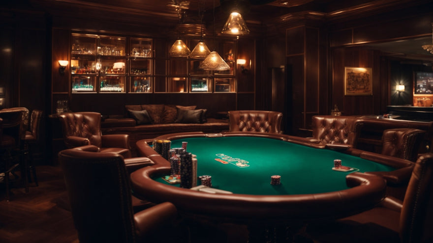 Create the Ultimate Man Cave Poker Room