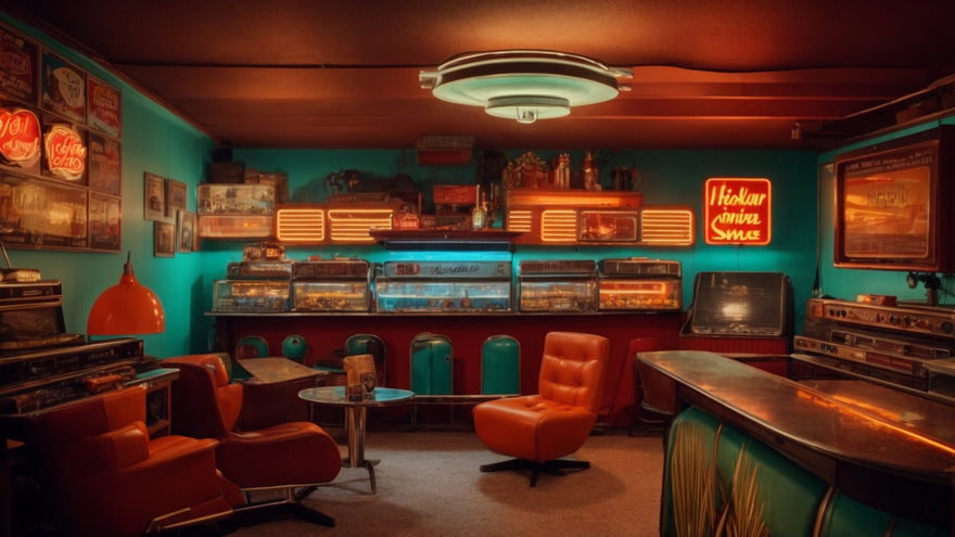 Retro Revival Man Cave: Transform Your Space with Vintage Style - Man ...