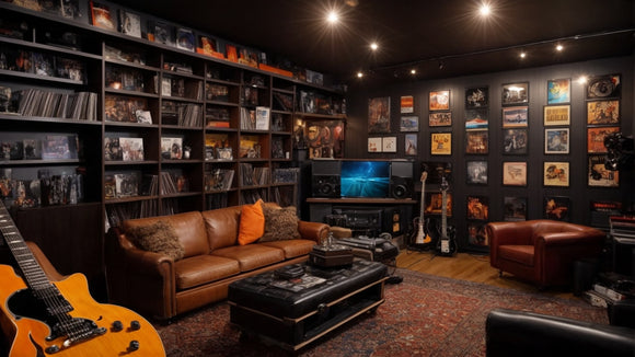 How to Create a Rock Music Themed Man Cave
