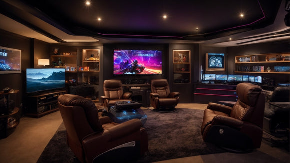 Gaming and Cinema Man Cave Ideas