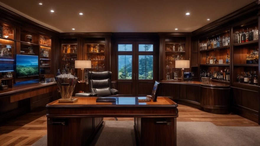 Crafting the Ultimate Man Cave Home Office