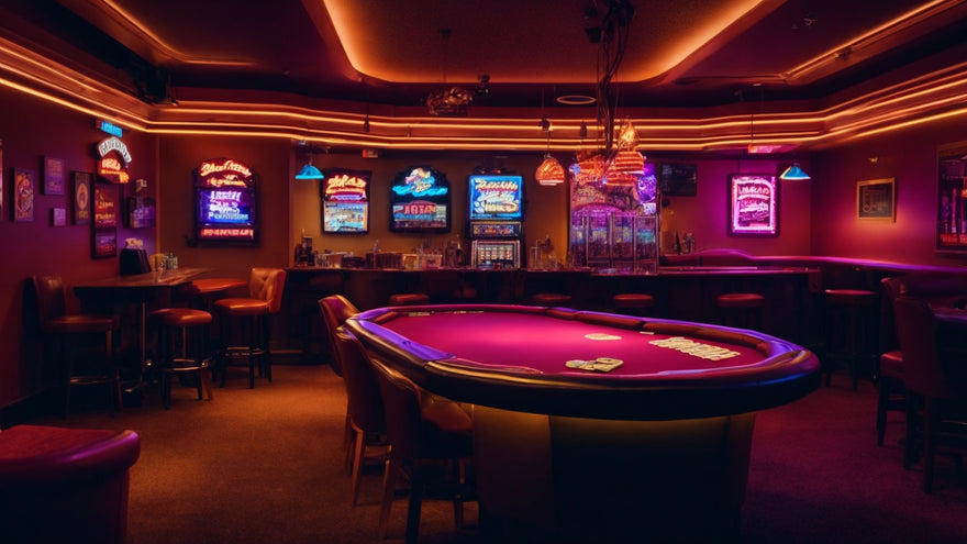 Create a Man Cave Casino Style Theme