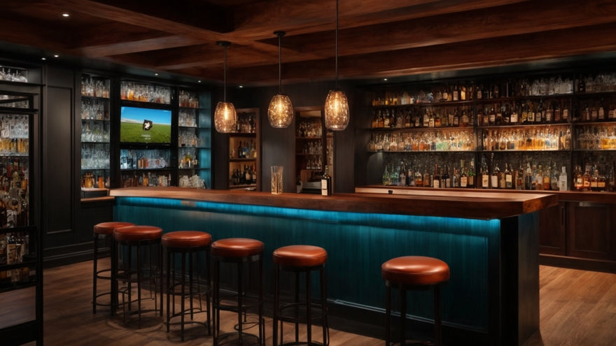 Steampunk Man Cave Bar Ideas