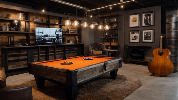 Create an Industrial Chic Man Cave