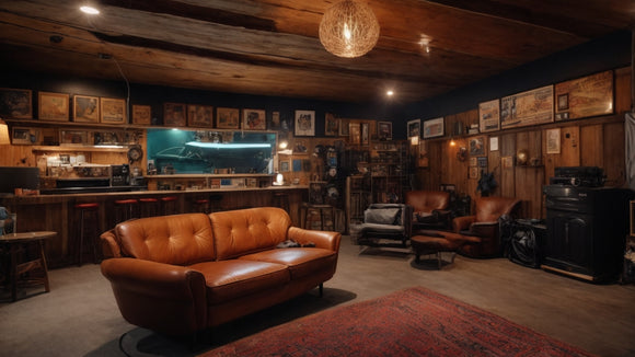 Man Cave Makeover on a Budget