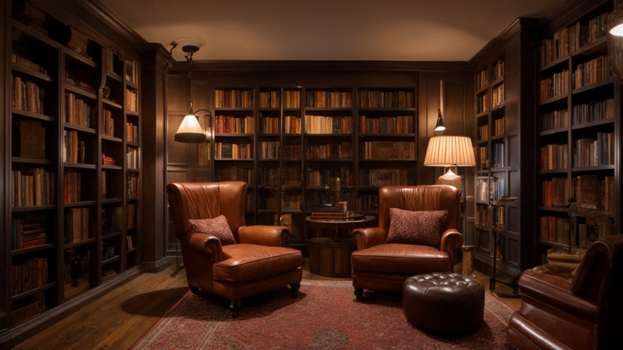 Design a Man Cave Reading Nook: A Haven for Bookworms