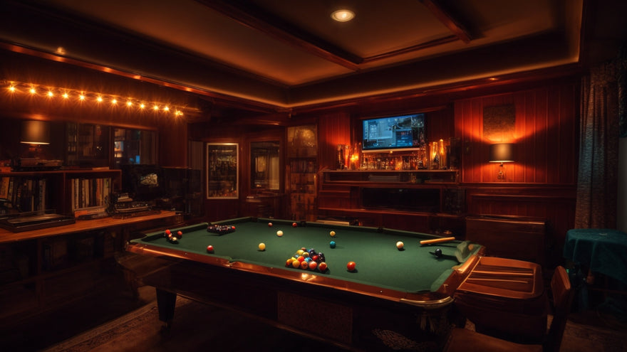 Man Cave Lighting Ideas