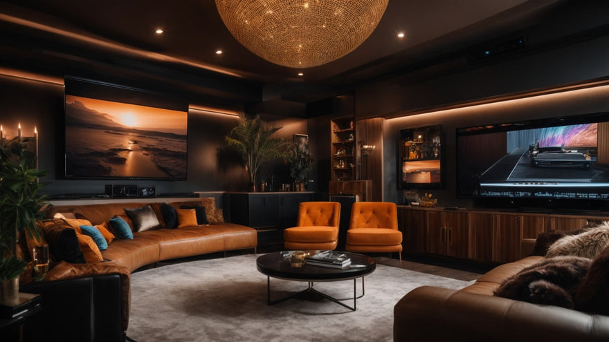 Create The Ultimate High-Tech Man Cave Entertainment Hub