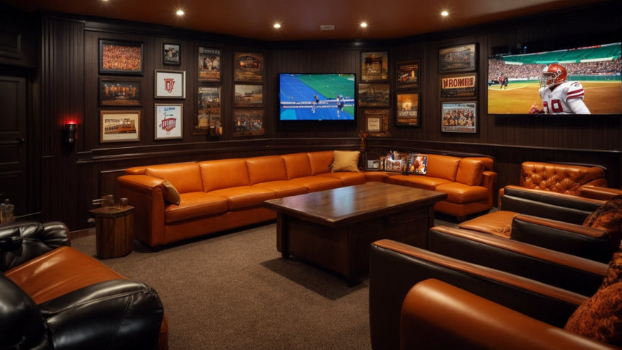 Creating the Ultimate Man Cave with a Professional Sports Theme