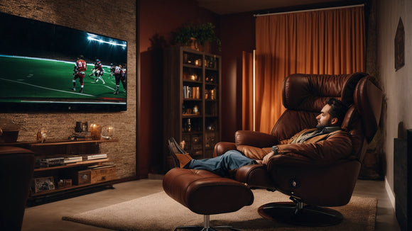 The Recliner Chair is the Focal Point of your Man Cave