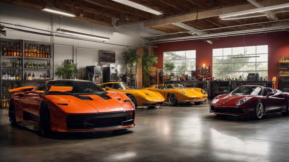 Transform Your Garage Man Cave into an Automotive Showroom