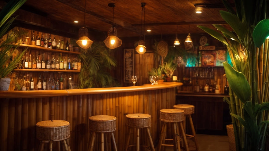 How to Create the Ultimate Tiki Bar Man Cave in 2025