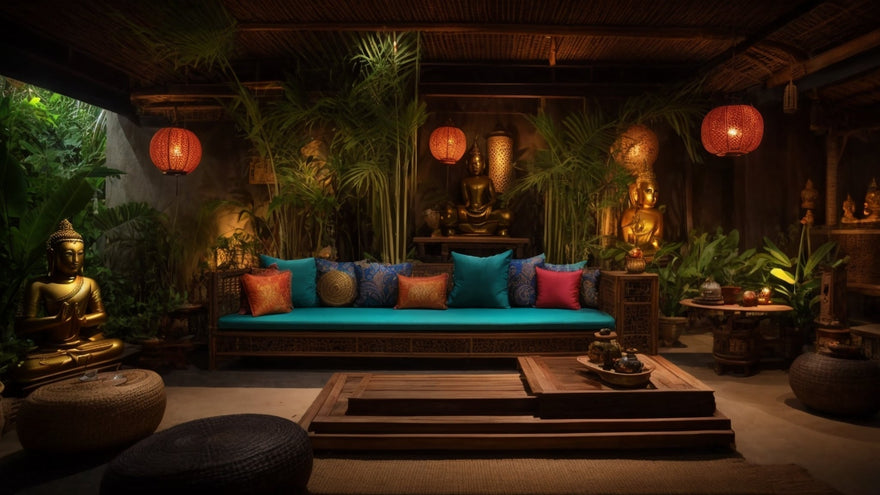 Design a Man Cave Bali-Inspired ZEN Retreat