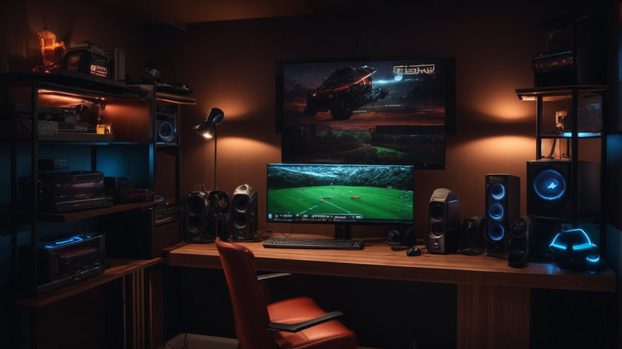 Man Room Computer How to Create a Great Man Cave Gaming Room - Man Cave Boutique