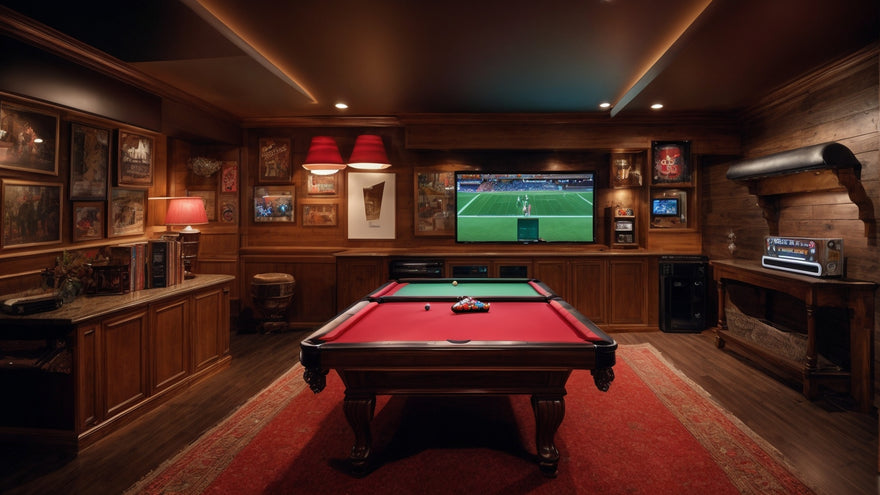 Your Man Cave for Relaxation and Stress Relief