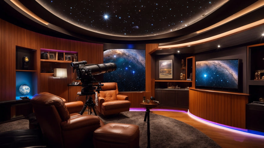 Transform Your Man Cave into a Celestial Observatory