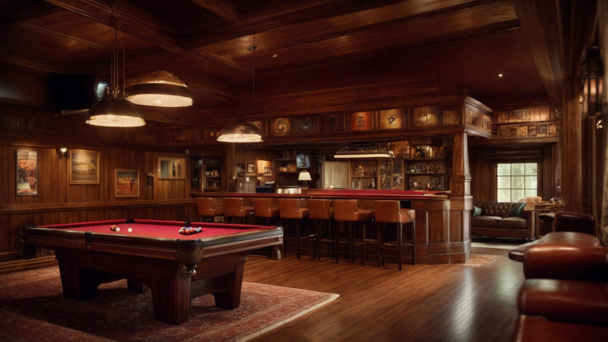Transform Your Man Cave into an Old School Pool Hall
