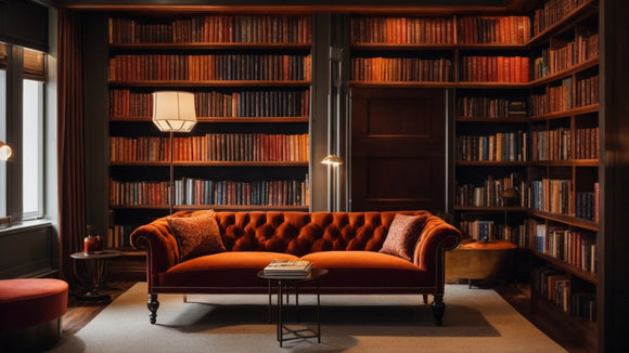 Transform Your Man Cave Space Into a Library Lounge