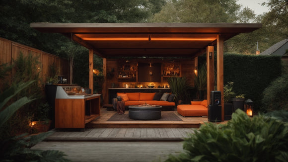 Building  an Outdoor Man Cave Space