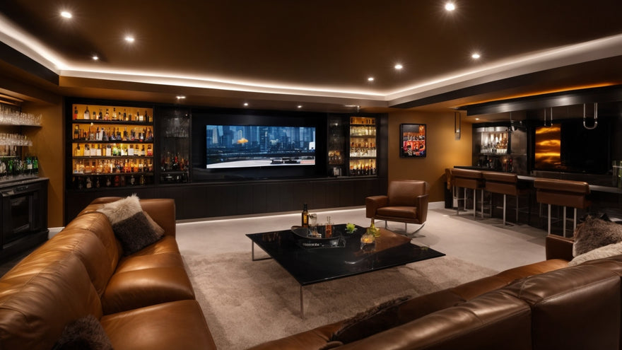 Designing the Ultra Modern Man Cave
