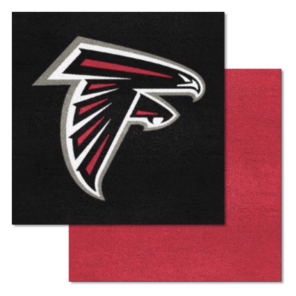 Atlanta Falcons NFL Carpet Tiles - Man Cave Boutique