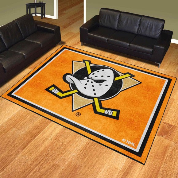 Rug 8x10 Anaheim Ducks NHL - Man Cave Boutique