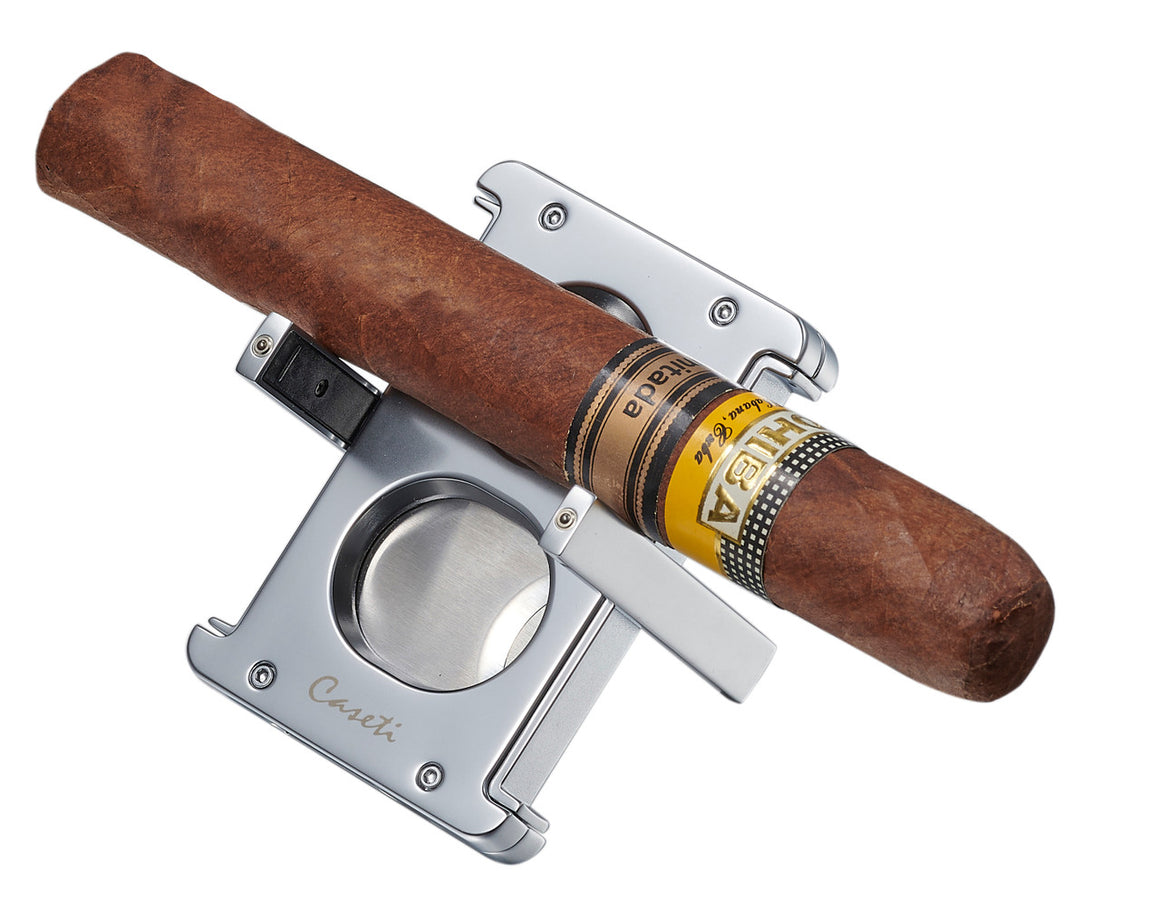 Cigar Cutter Caseti Trident X 3-IN-1 - White - Man Cave Boutique