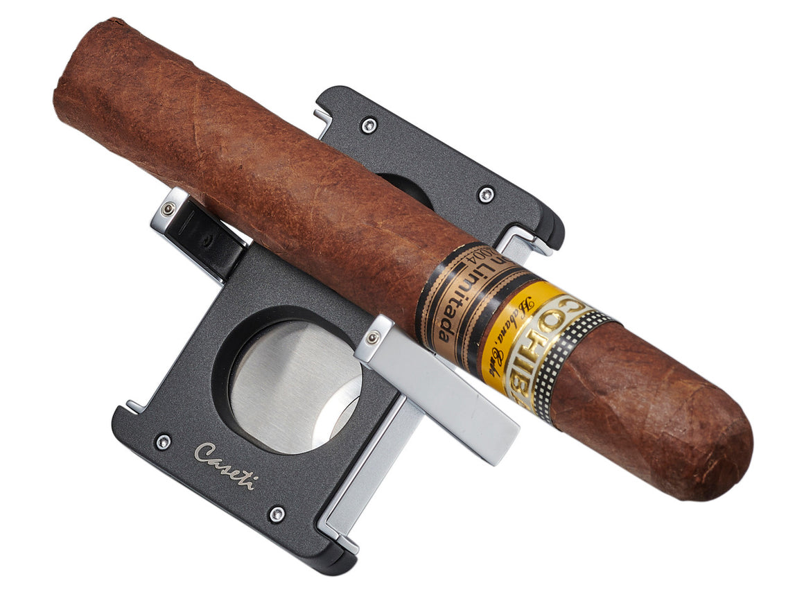 Cigar Cutter Caseti Trident X 3-IN-1 Cigar Cutter - Gray - Man Cave Boutique