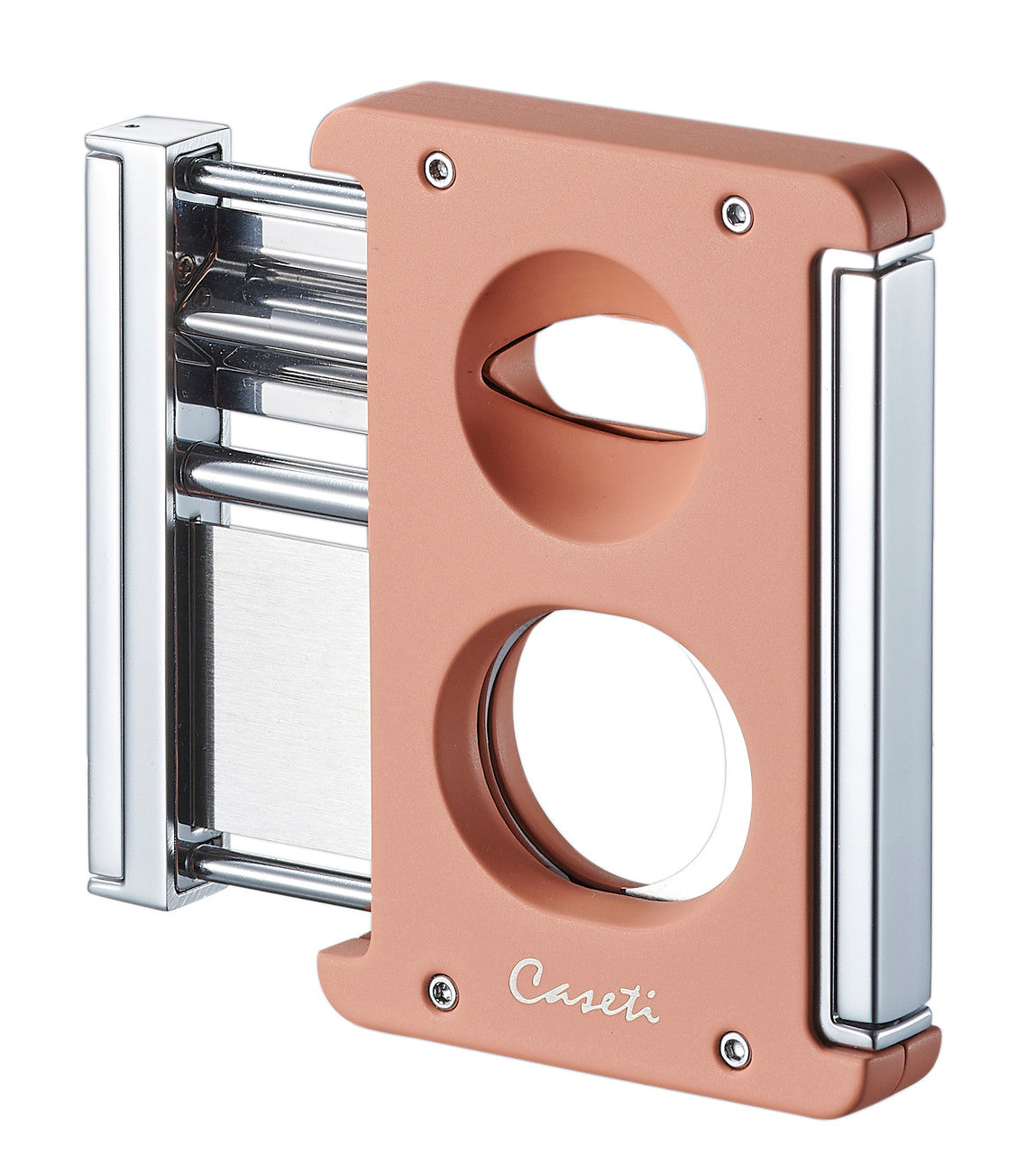 Cigar Cutter Caseti Trident X 3-IN - Salmon - Man Cave Boutique