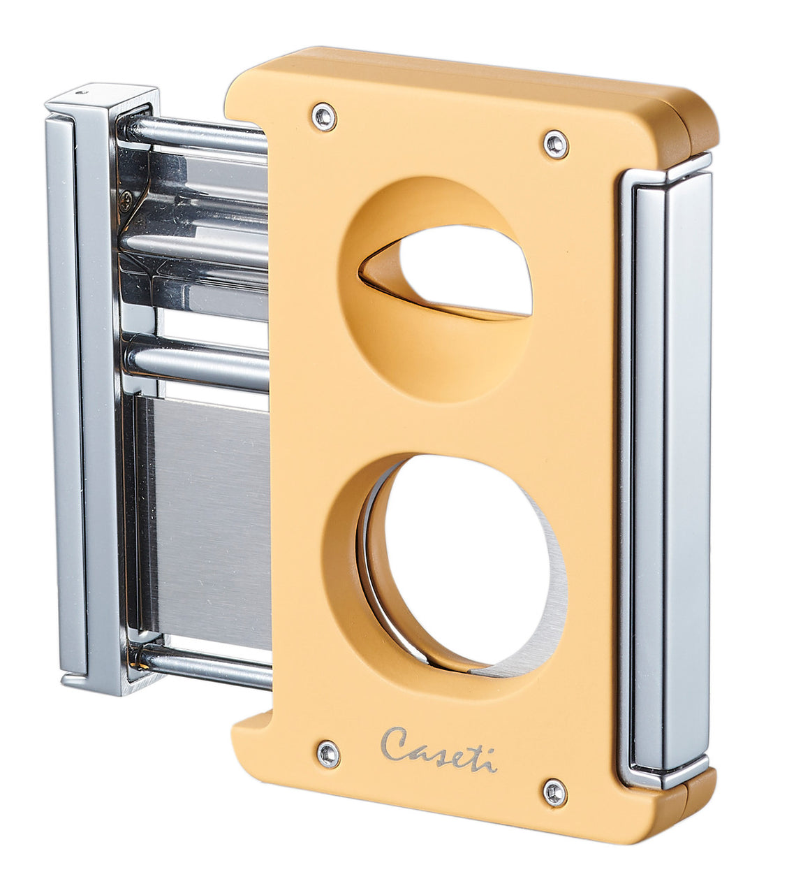 Cigar Cutter Caseti Trident X 3-IN-1 - Yellow - Man Cave Boutique