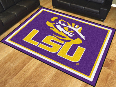 RUG 8x10 LSU - Man Cave Boutique