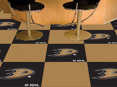 Carpet Tiles Anaheim Ducks NHL - Man Cave Boutique