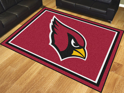 Rug 8x10 Arizona Cardinals NFL - Man Cave Boutique