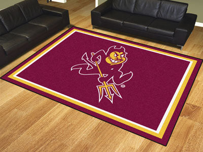 Rug 8x10 Arizona State University - Man Cave Boutique
