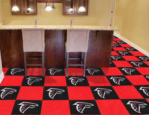 Atlanta Falcons NFL Carpet Tiles - Man Cave Boutique